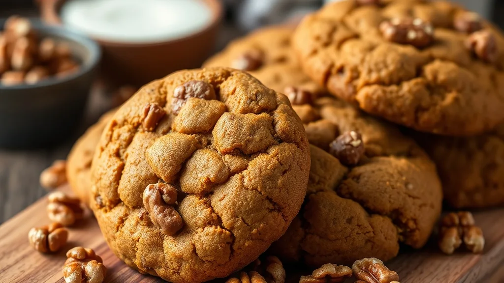 Healthy Oatmeal Pumpkin Cookies Flourless
