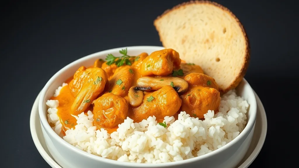 Chicken and Mushroom Dinner Recipe 