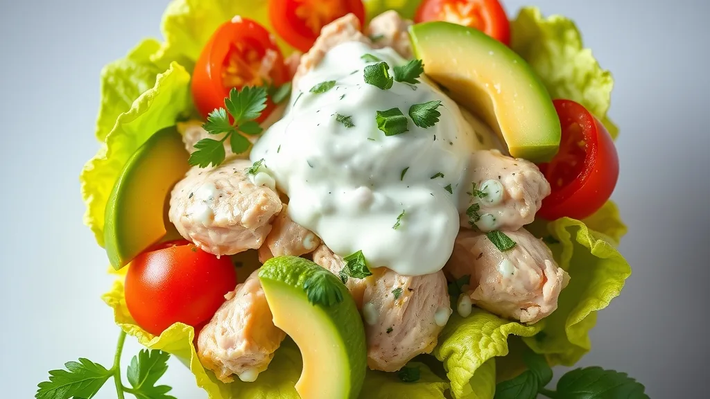  Tomato Avocado Chicken Salad