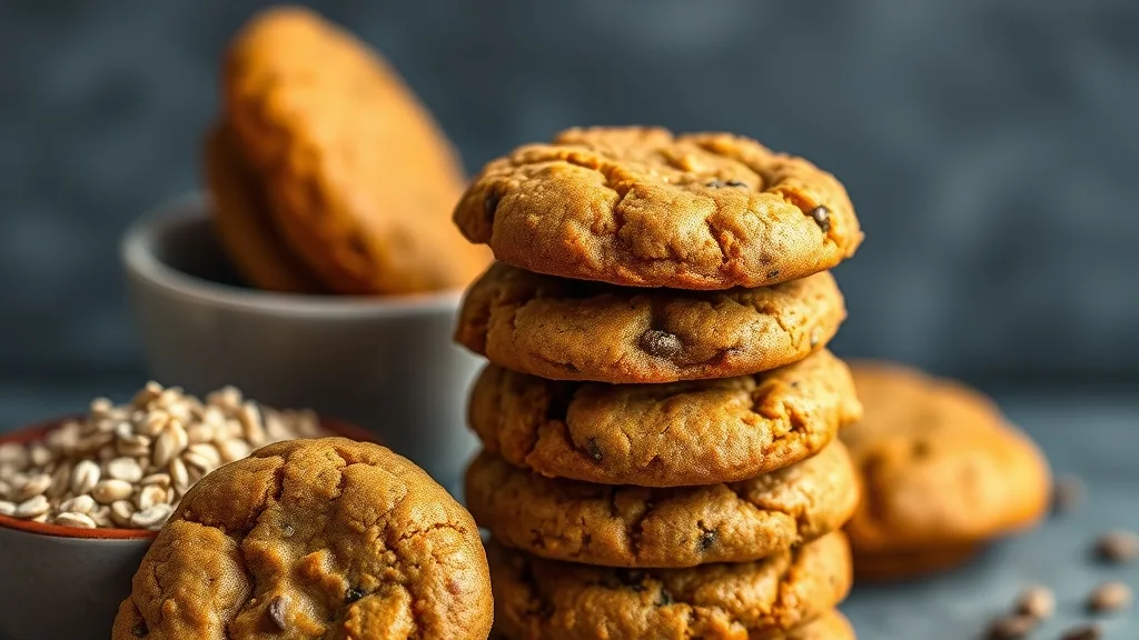 Healthy Oatmeal Pumpkin Cookies Flourless