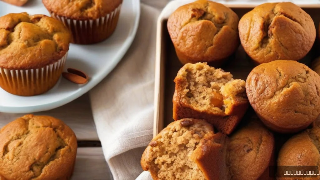 Healthy Carrot Cake Muffins