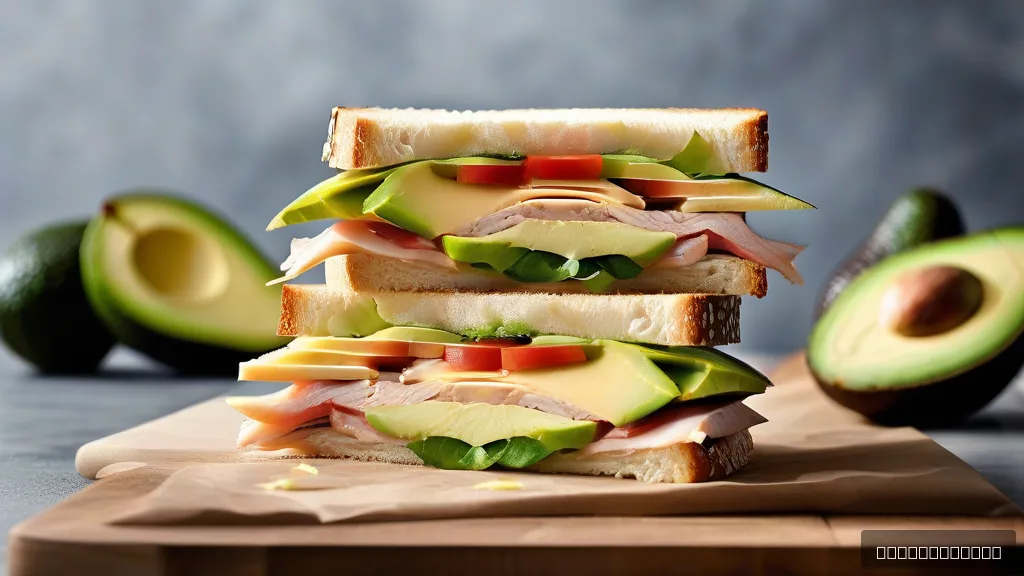 Garlic Avocado Grilled Cheese Sandwich