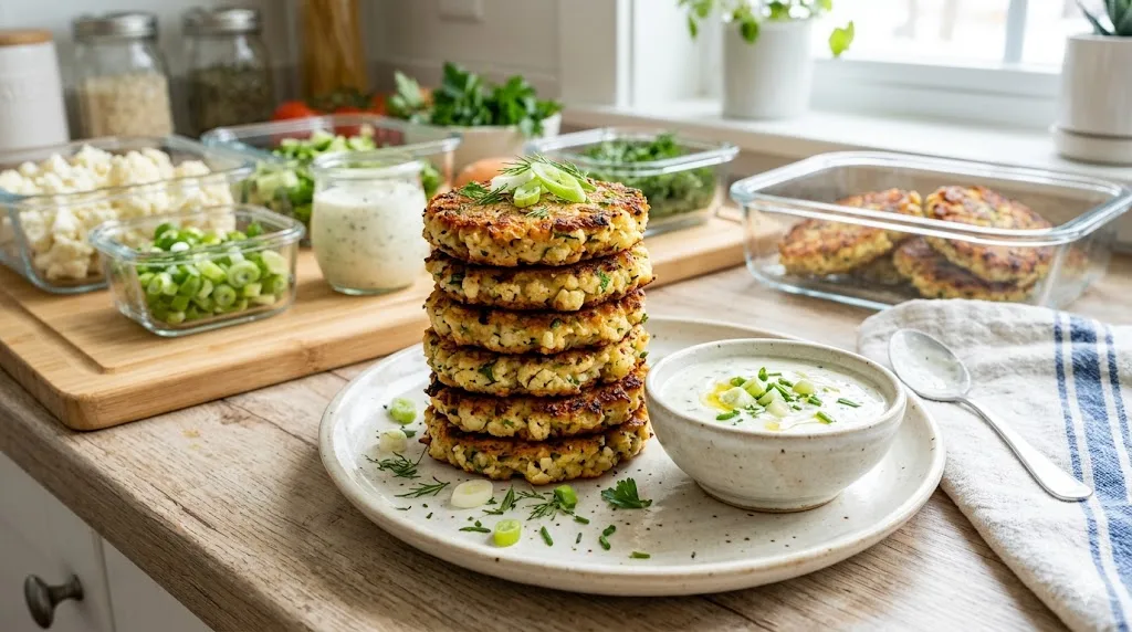 Healthy Breakfast Eggs With Cauliflower