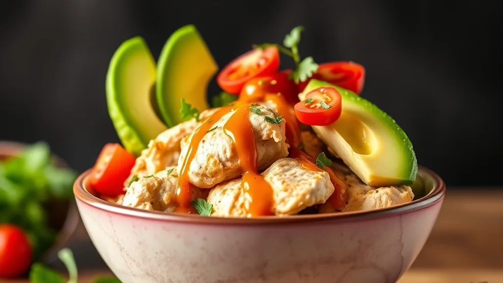  Tomato Avocado Chicken Salad
