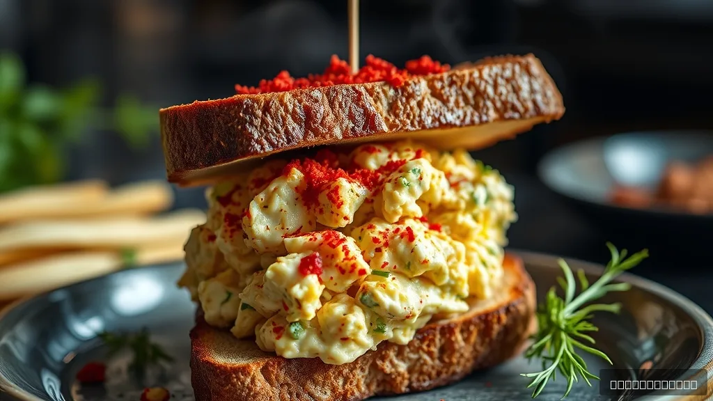 Hard Boiled Egg Sandwich