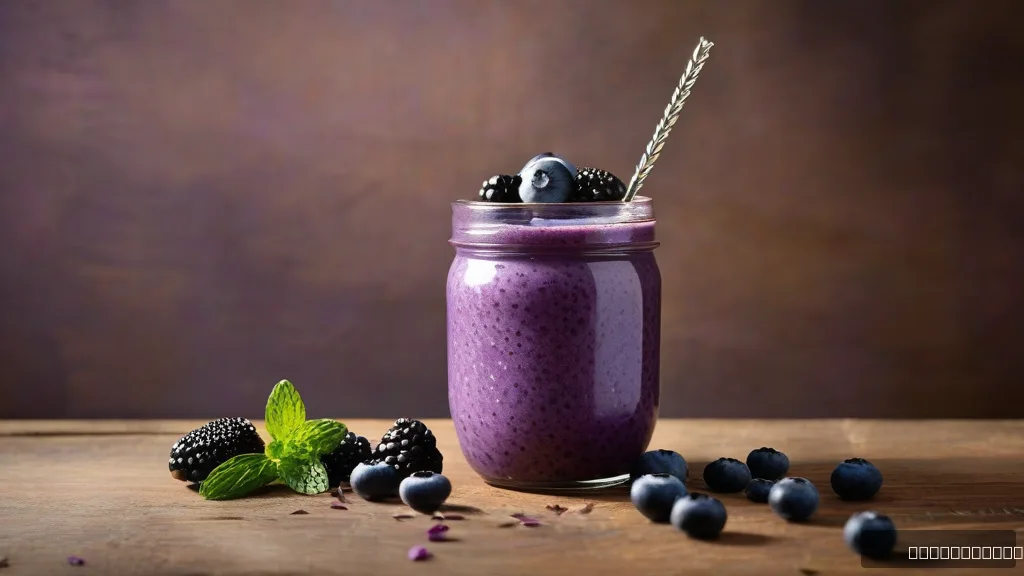 Frozen Blueberry Smoothie Recipe