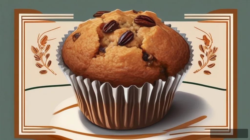 Healthy Carrot Cake Muffins