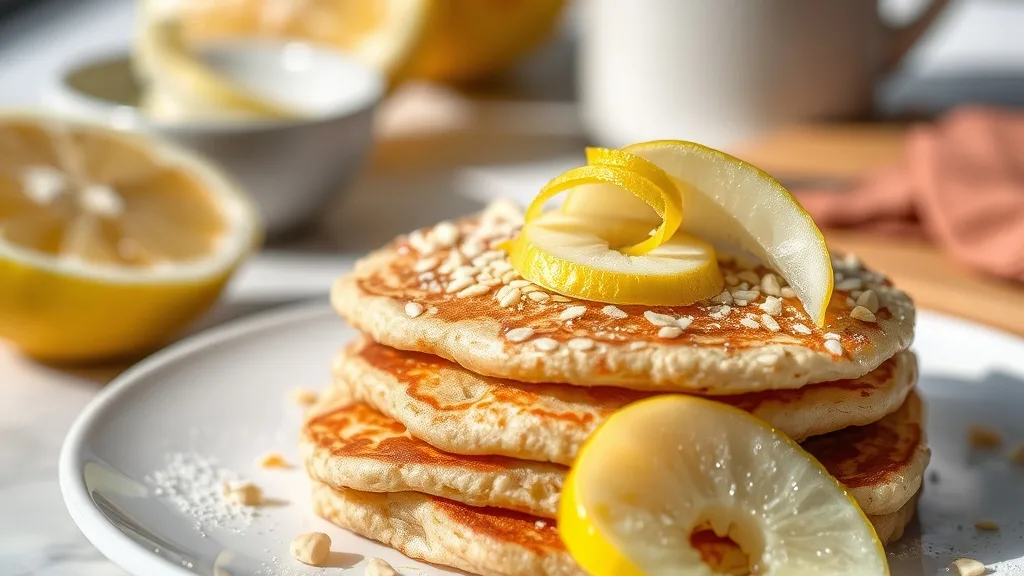 Oatmeal Pear Pancakes