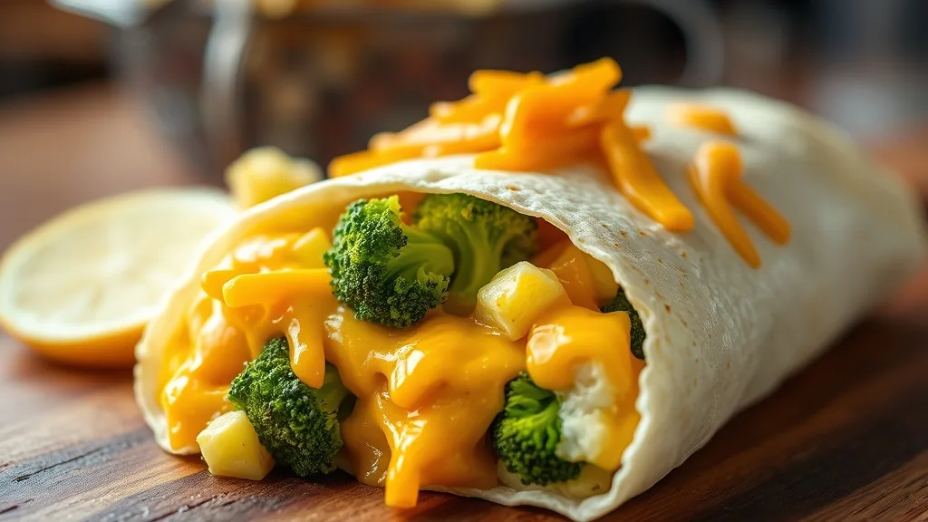 Vegetarian Breakfast Burrito