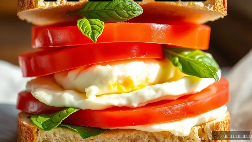 Hard Boiled Egg Sandwich