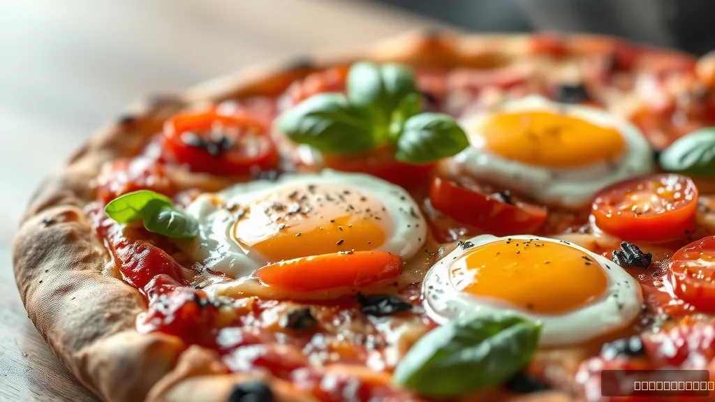 Healthy Breakfast Pizza Bake