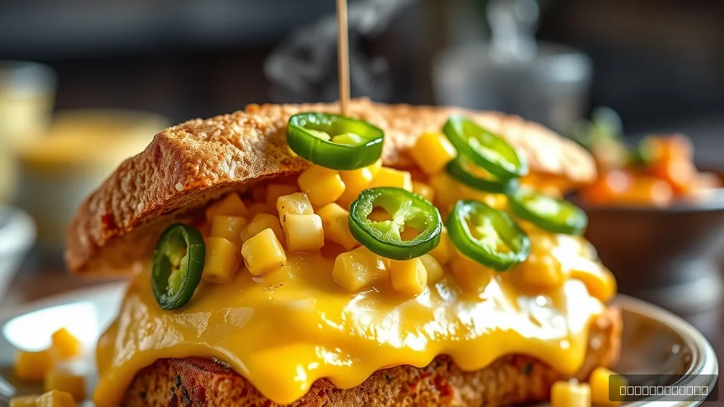 Garlic Avocado Grilled Cheese Sandwich