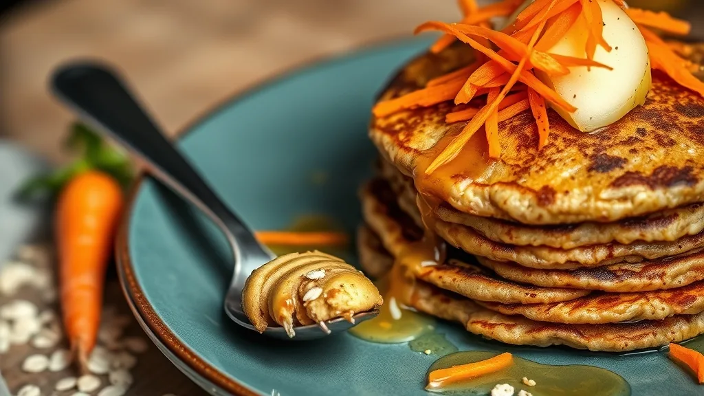 Oatmeal Pear Pancakes