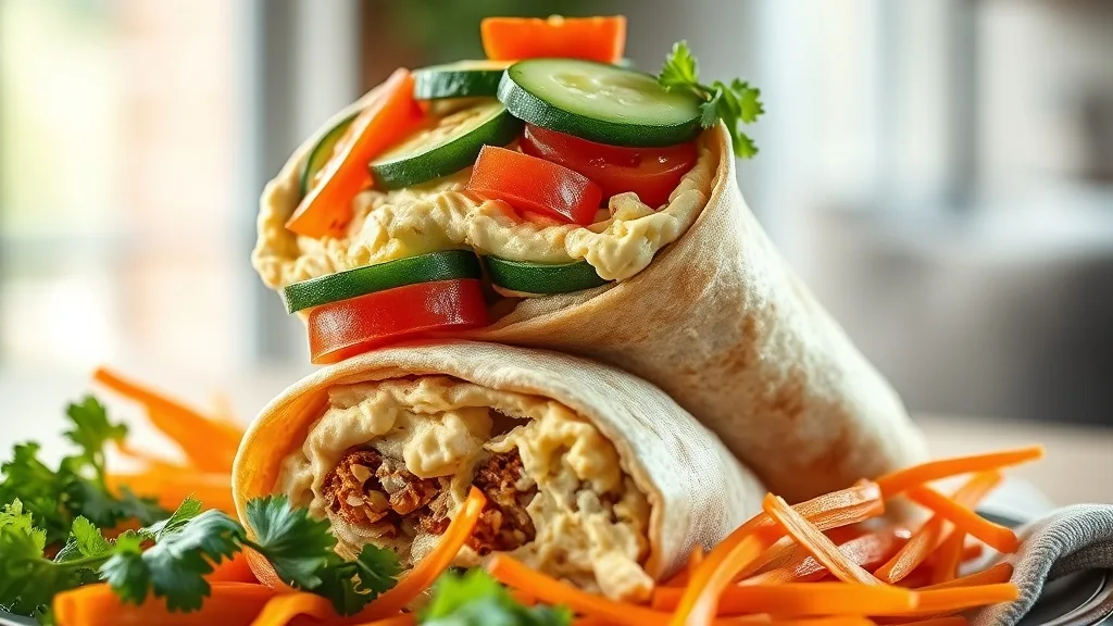 Vegetarian Breakfast Burrito