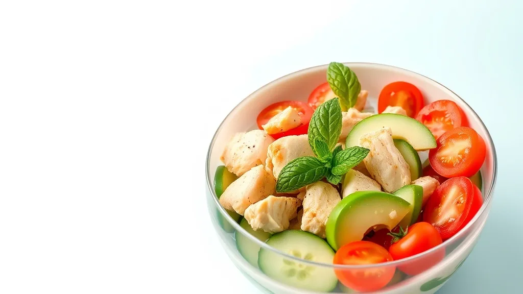 Tomato Avocado Chicken Salad