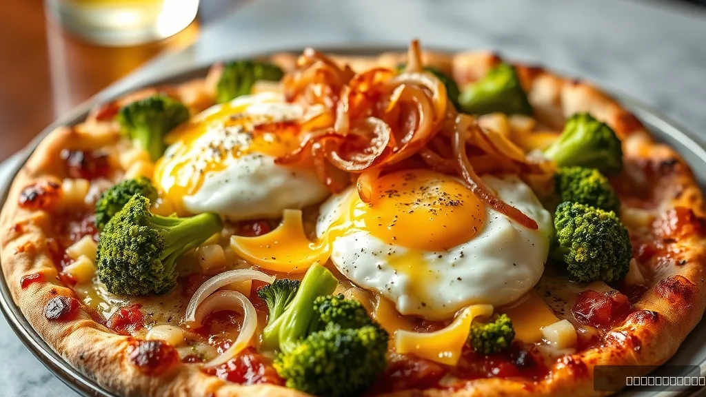 Healthy Breakfast Pizza Bake