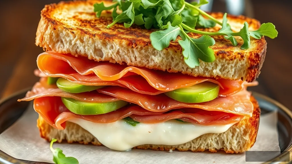 Garlic Avocado Grilled Cheese Sandwich