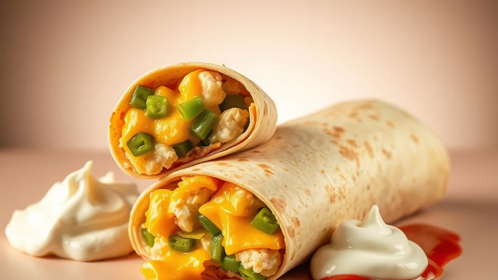 Vegetarian Breakfast Burrito