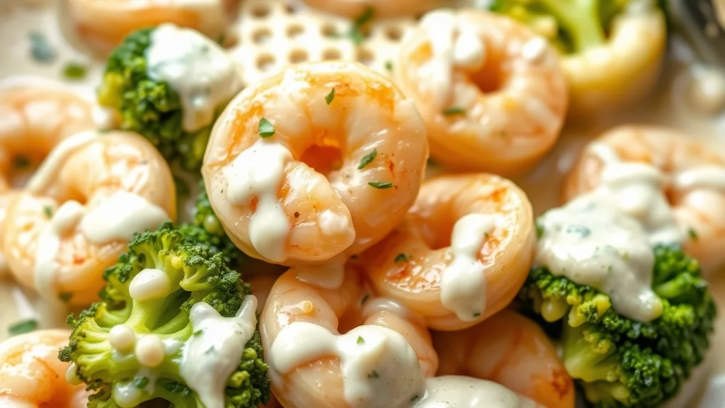 Keto Garlic Shrimp with Broccoli 