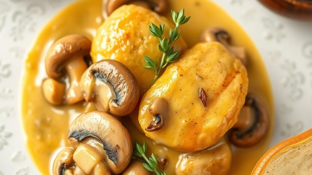Chicken and Mushroom Dinner Recipe 