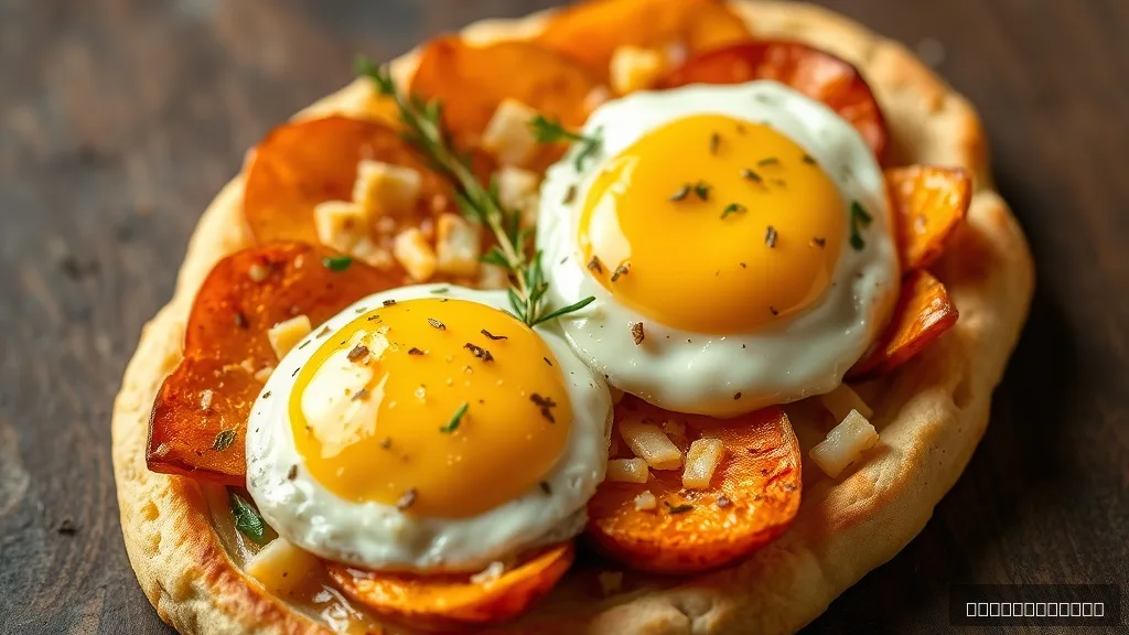 Healthy Breakfast Pizza Bake