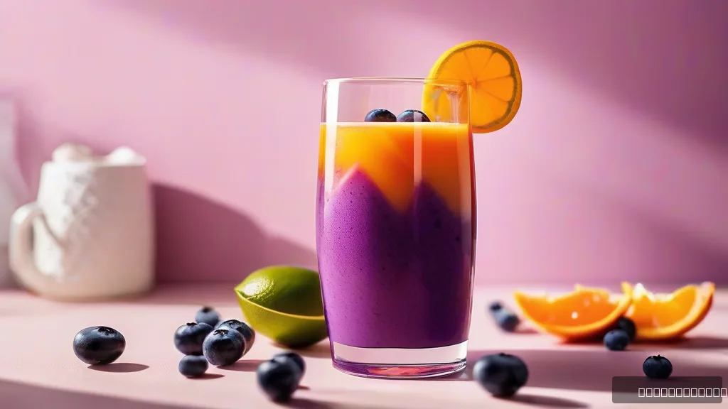 Frozen Blueberry Smoothie Recipe