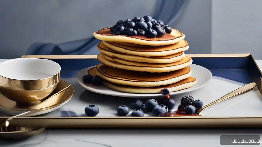 Blueberry Banana Oatmeal Pancakes