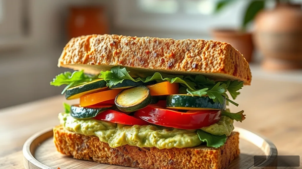 Garlic Avocado Grilled Cheese Sandwich