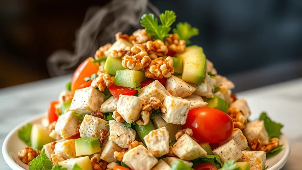 Tomato Avocado Chicken Salad