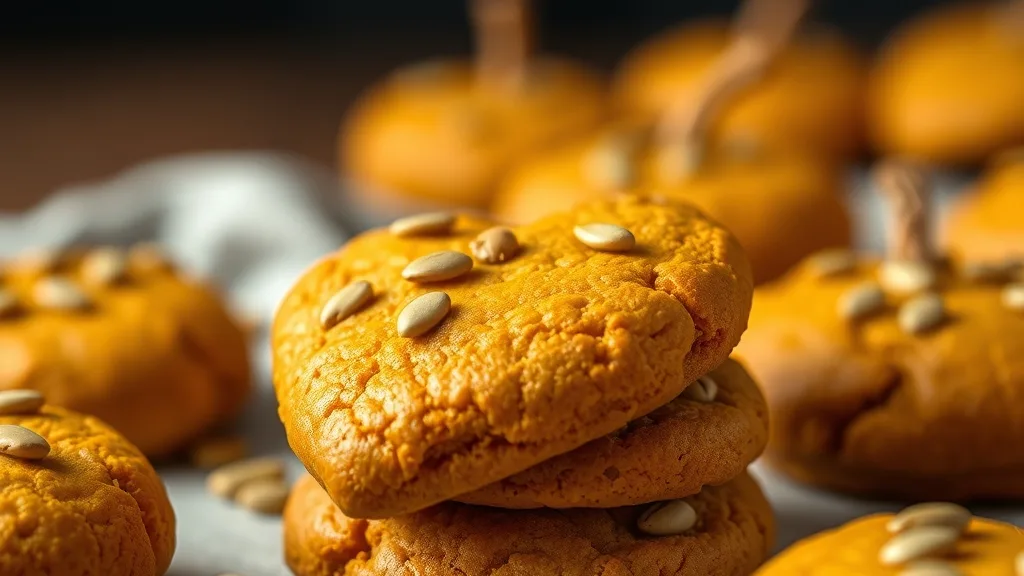 Healthy Oatmeal Pumpkin Cookies Flourless