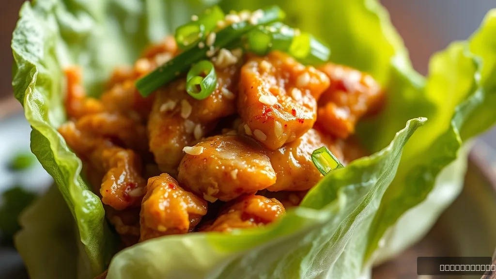 high protein low carb lunch lettuce wraps 