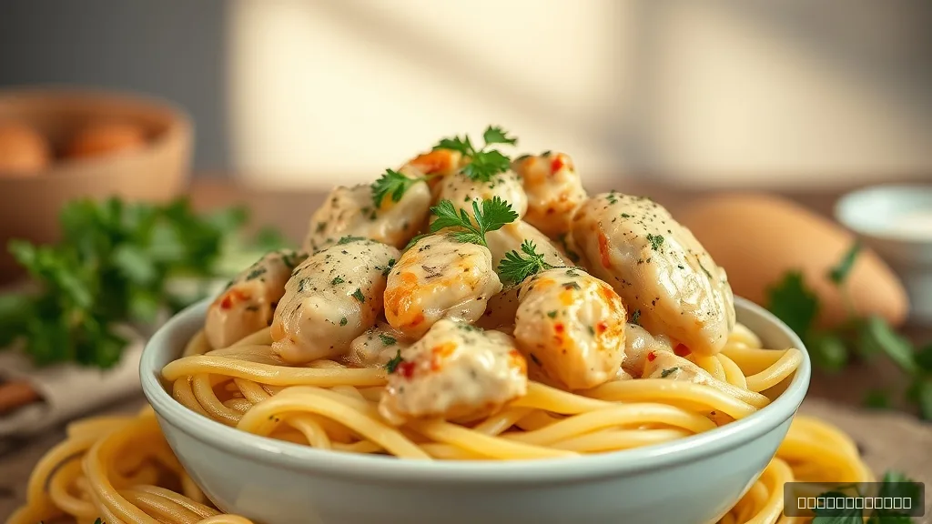 Cream Cheese Chicken Pasta
