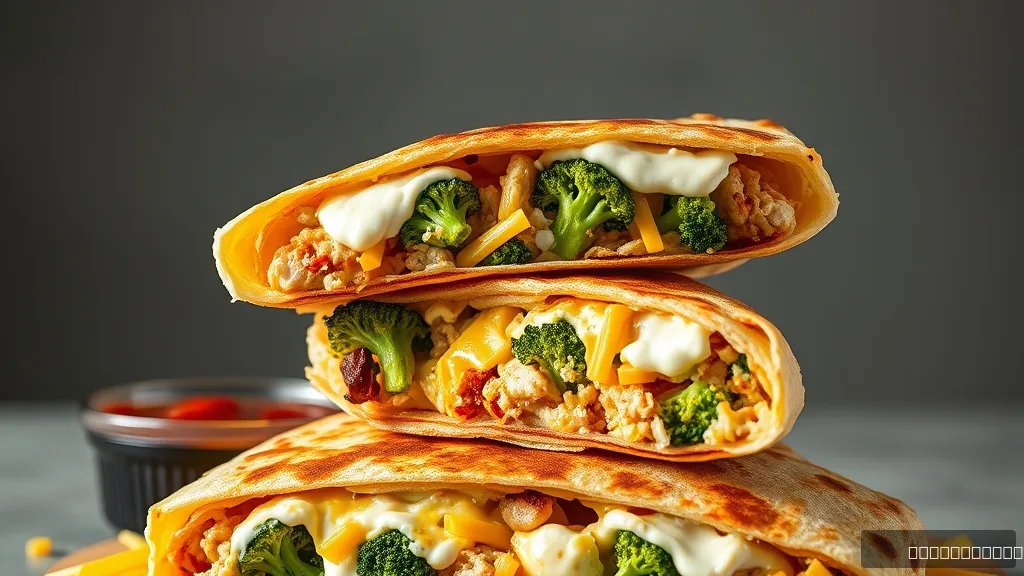 White Chicken Broccoli Quesadilla Recipes