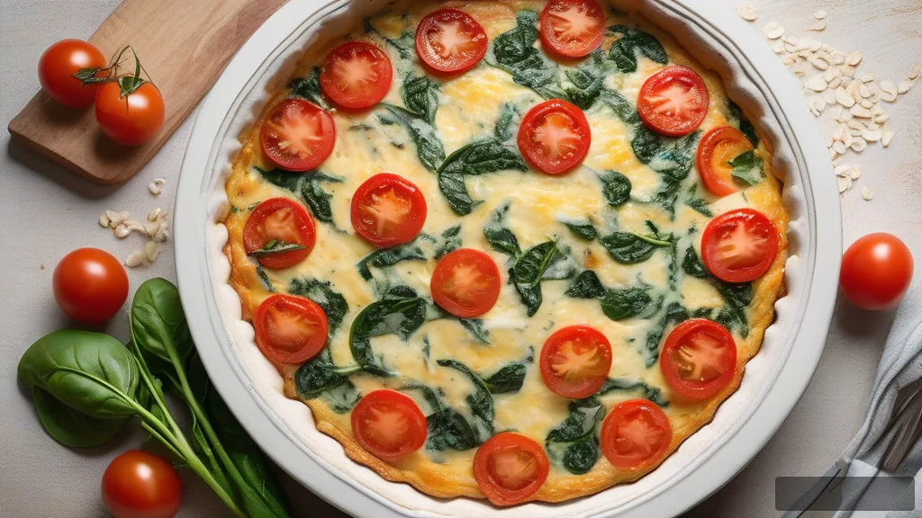 Savory Oatmeal Quiche & Pancakes
