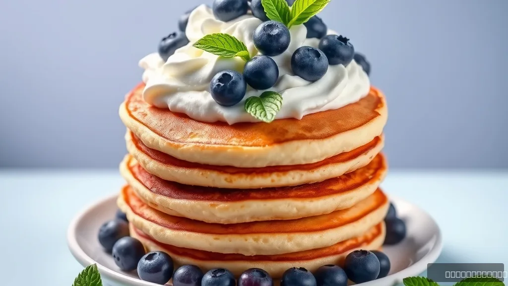 Blueberry Banana Oatmeal Pancakes