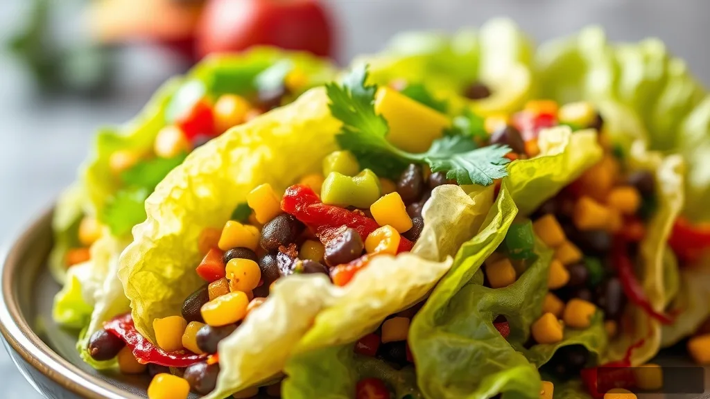 high protein low carb lunch lettuce wraps 