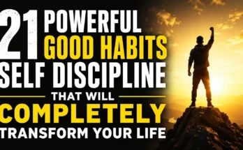 Good Habits Self Discipline