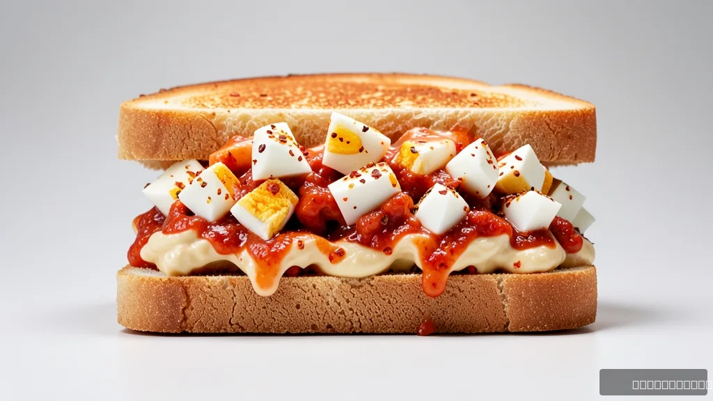 Hard Boiled Egg Sandwich