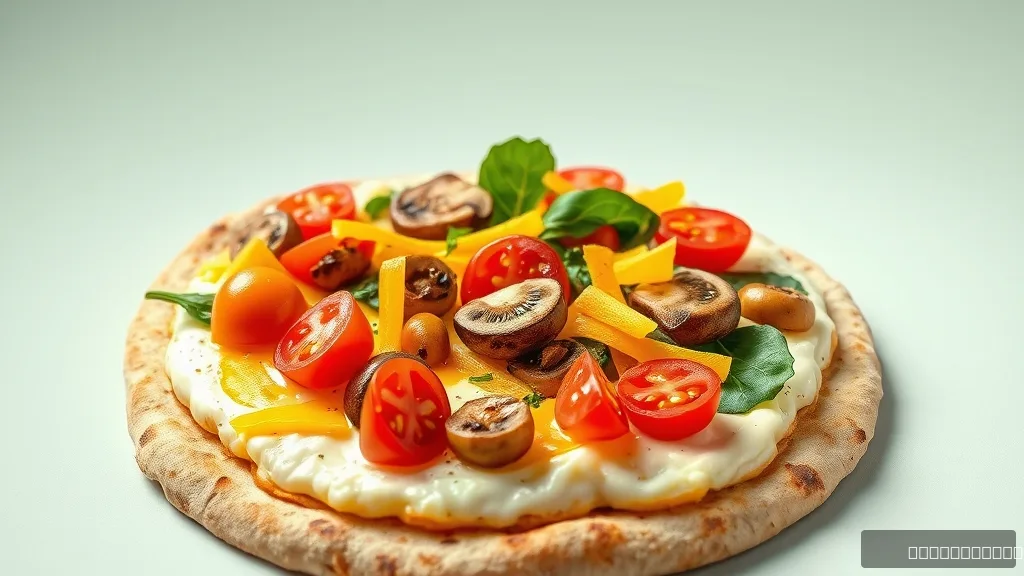 Healthy Breakfast Pizza Bake