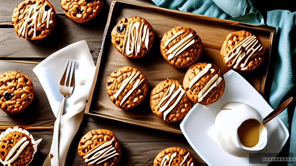 Healthy Carrot Cake Muffins