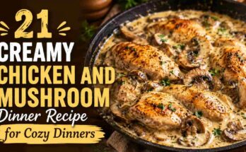 Chicken and Mushroom Dinner Recipe