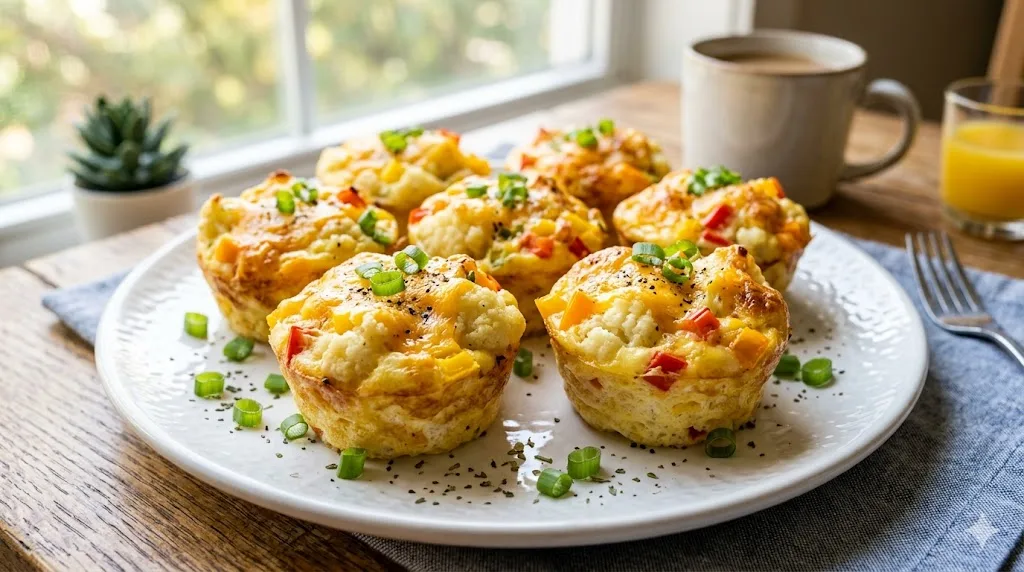 Healthy Breakfast Eggs With Cauliflower