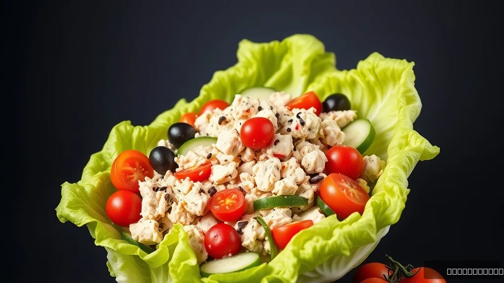 high protein low carb lunch lettuce wraps 