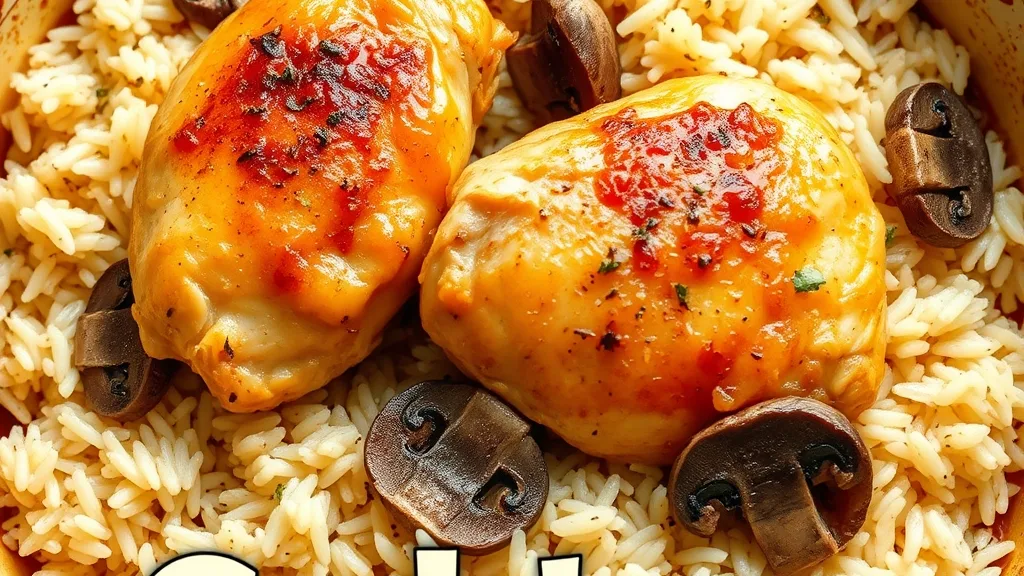 Chicken and Mushroom Dinner Recipe 