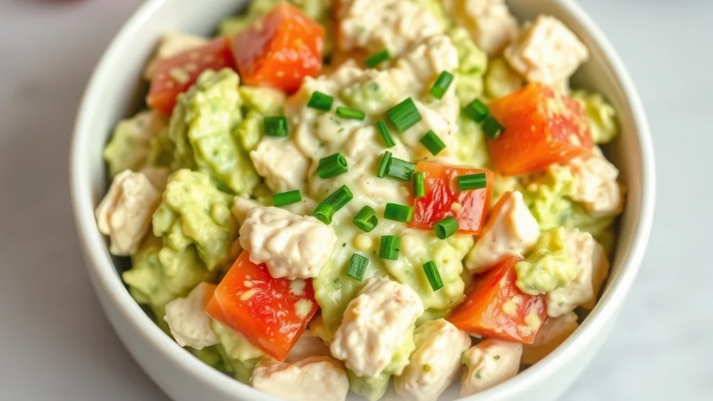  Tomato Avocado Chicken Salad