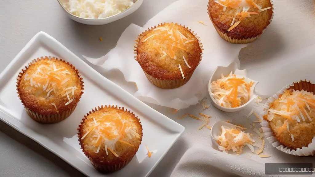 Healthy Carrot Cake Muffins