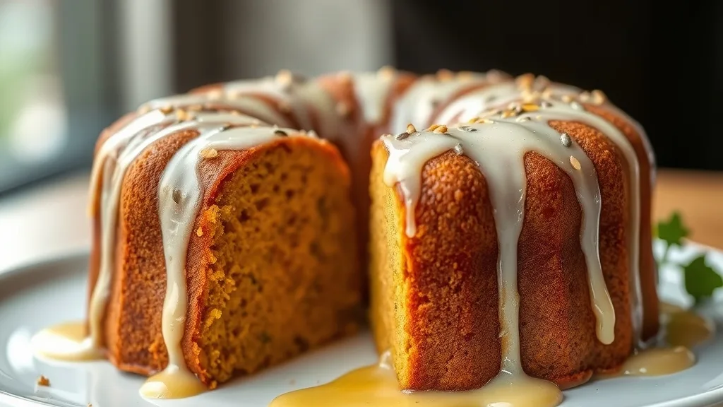 Flourless Oatmeal Pumpkin Cake