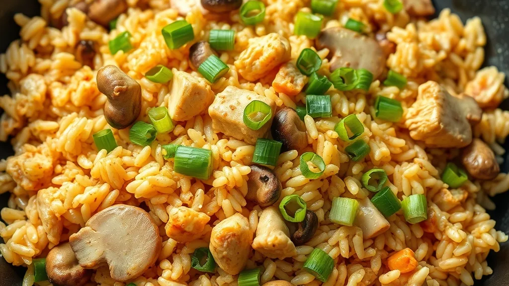 Chicken and Mushroom Dinner Recipe 