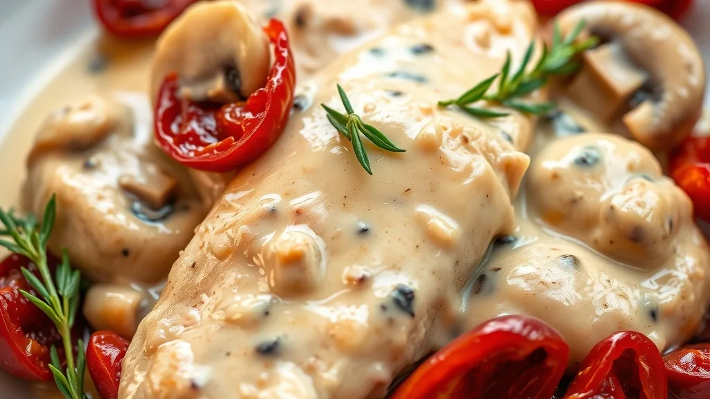 Chicken and Mushroom Dinner Recipe 