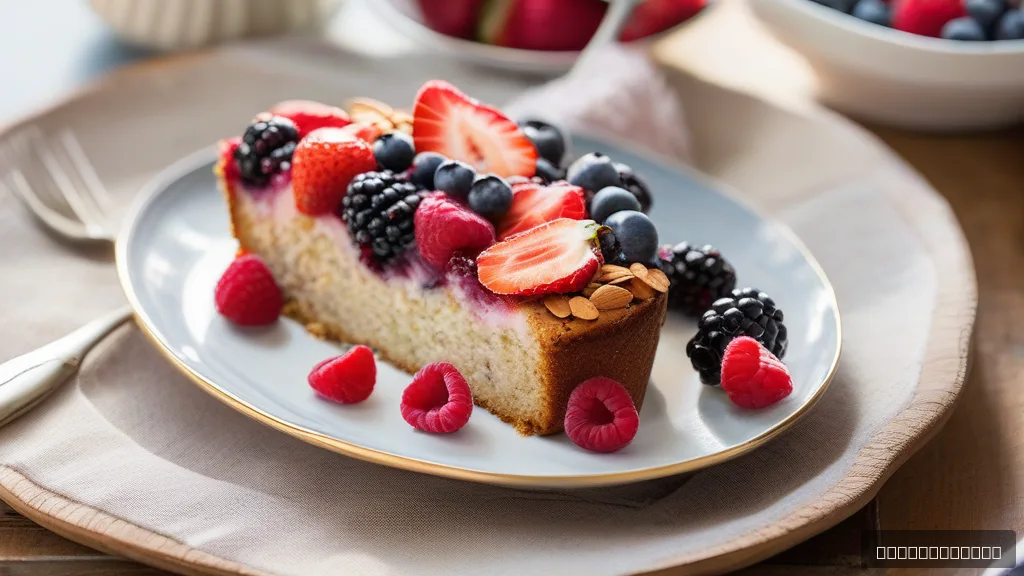 Healthy Breakfast Oatmeal Yogurt Cake